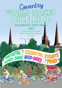 Poster for 2022 Coventry WNBR