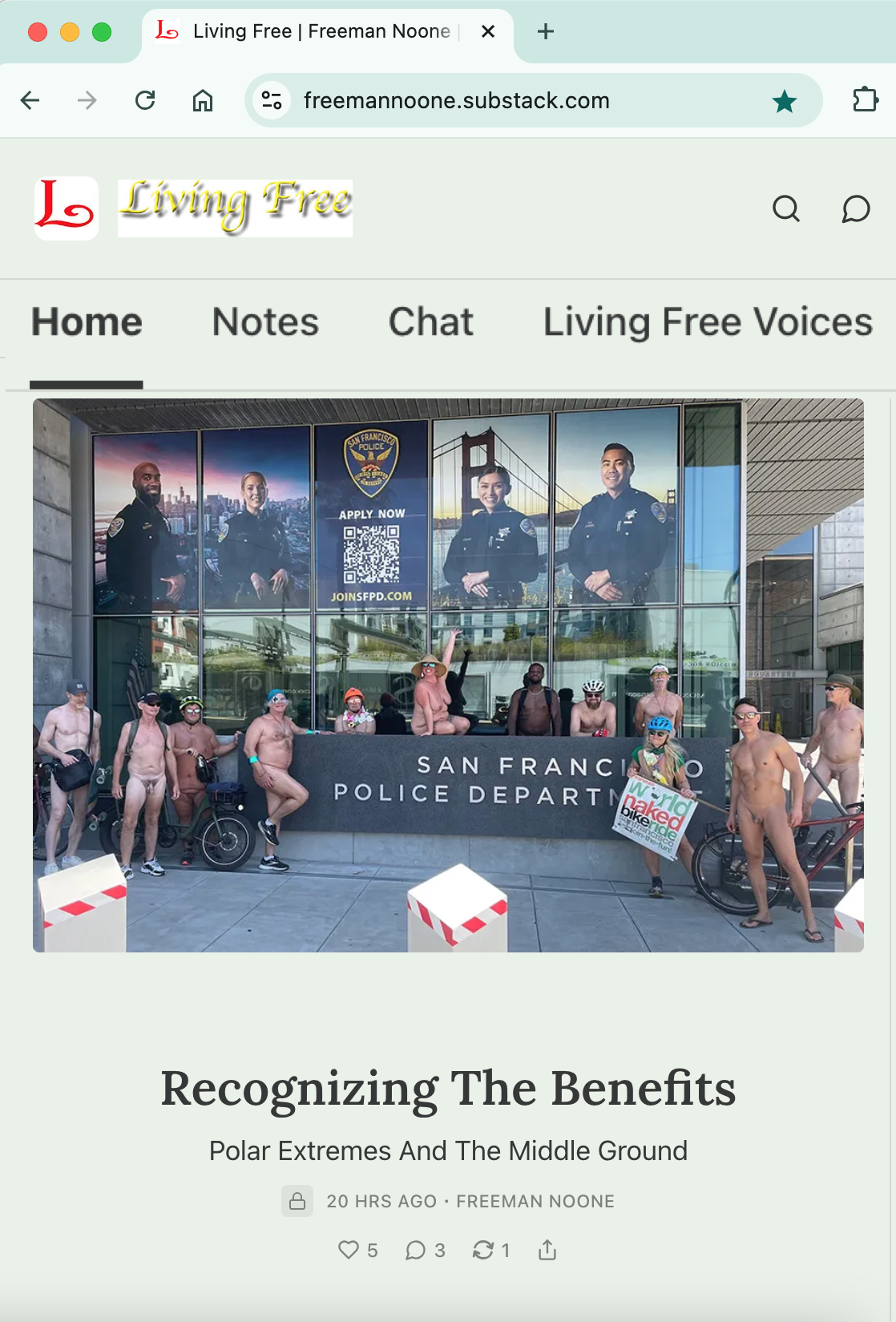 Wiki Recognizing The Benefits freemannoone.substack.com Tuesday 19 May 2026 @SFNWBR 2026 Thomas Pines Caldwell cover Story.png